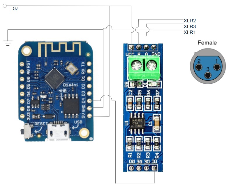 Схема подключения