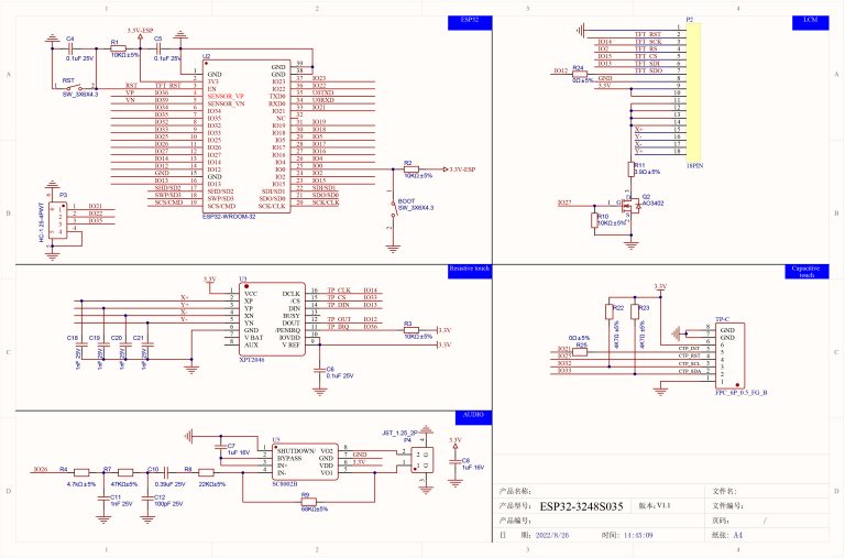 Esp32 arduino lvgl wifi bluetooth esp32 3248s035 yoradio blog